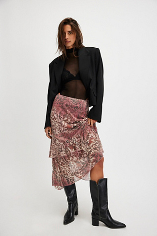 Wilder Maxi Skirt at Free People in Butterfly, Size: US 12