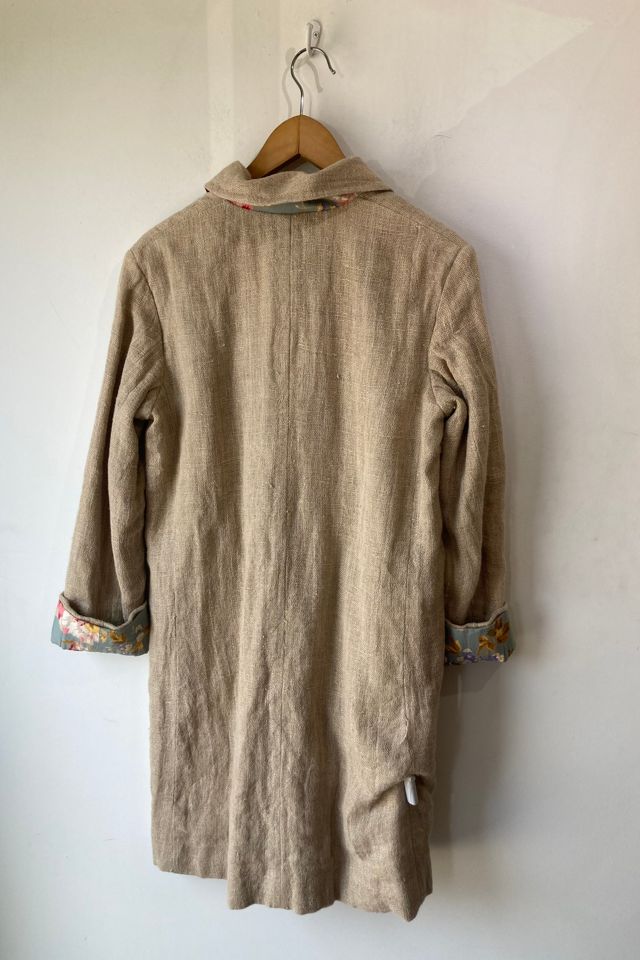 Pero Tan Burlap Reversible Coat Selected by The Curatorial Dept. #2