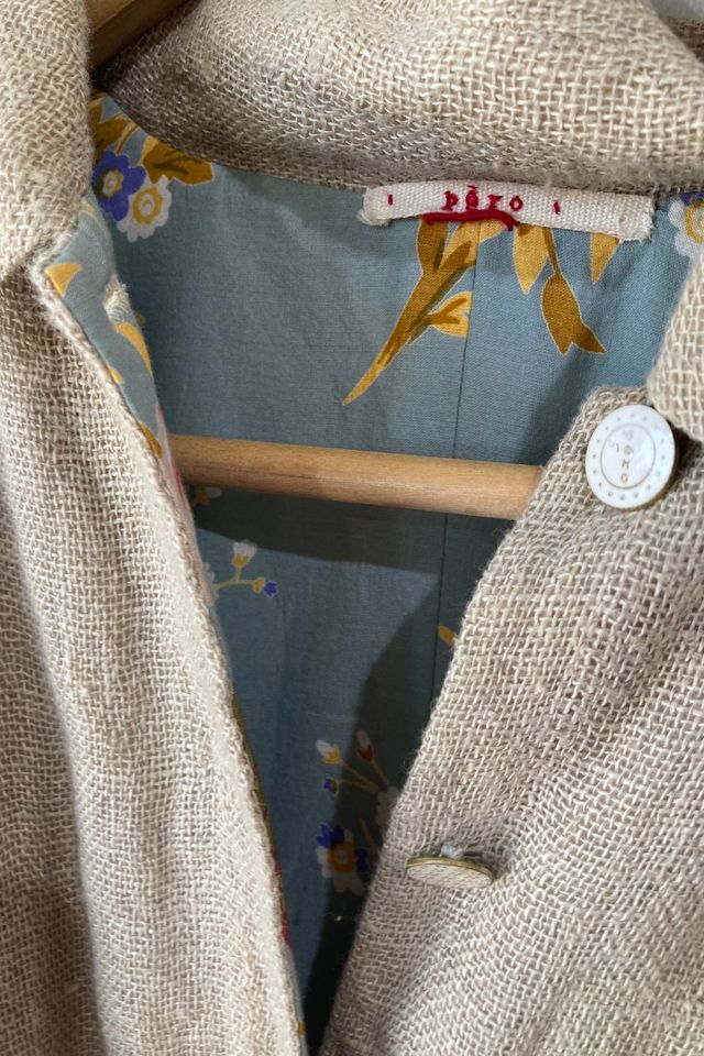 Pero Tan Burlap Reversible Coat Selected by The Curatorial Dept. #3