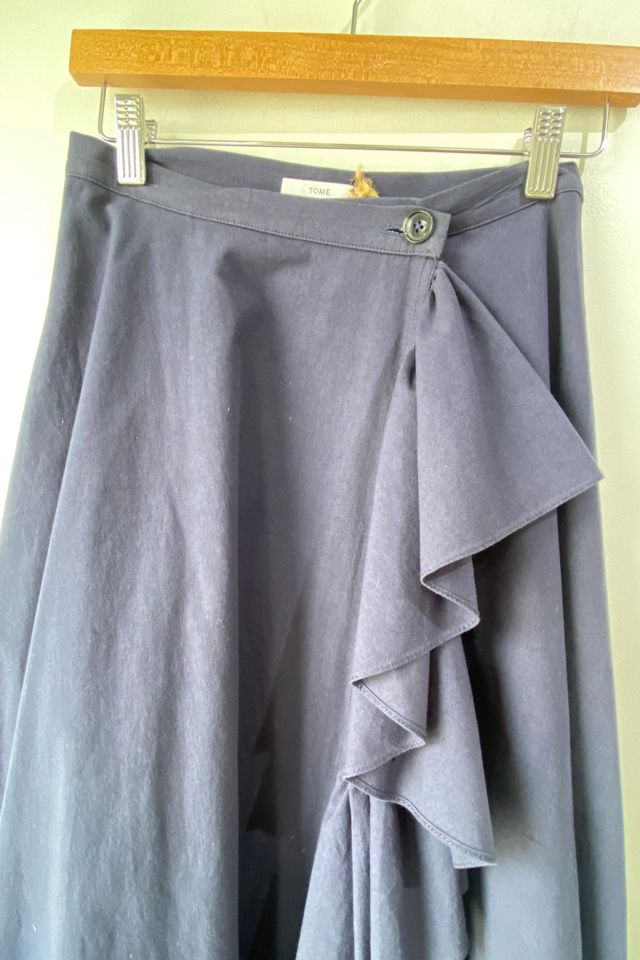 Ruffle palazzo skirt hotsell