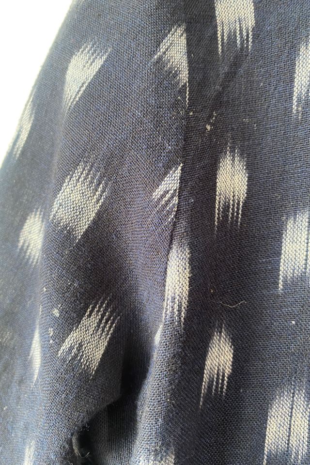 Ulla Johnson Navy Batik Print Tie Dress Selected by The Curatorial Dept. #3