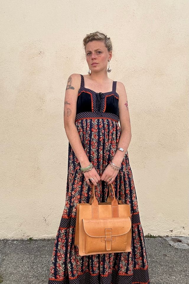 Vintage Gunne Sax Cabbage Rose Print Dress Selected by The Curatorial Dept. #1