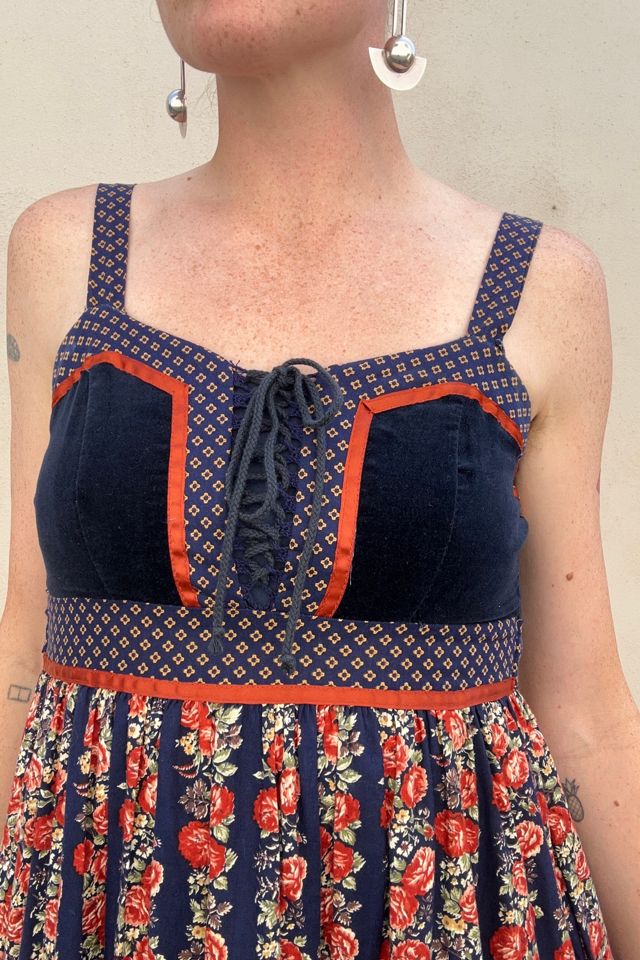 Vintage Gunne Sax Cabbage Rose Print Dress Selected by The Curatorial Dept. #2