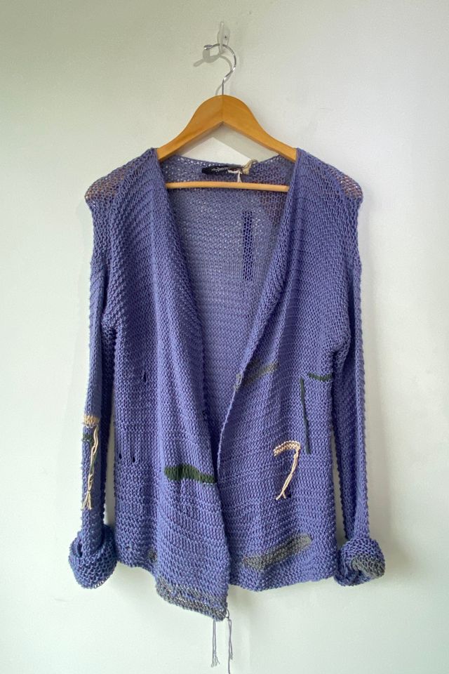 Periwinkle cardigan sweater best sale