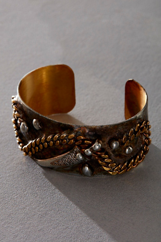 Mikal Winn Pave Dagger Cuff