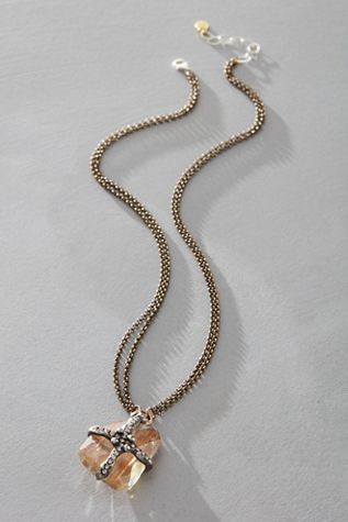 Mikal Winn Ochre Glass Necklace