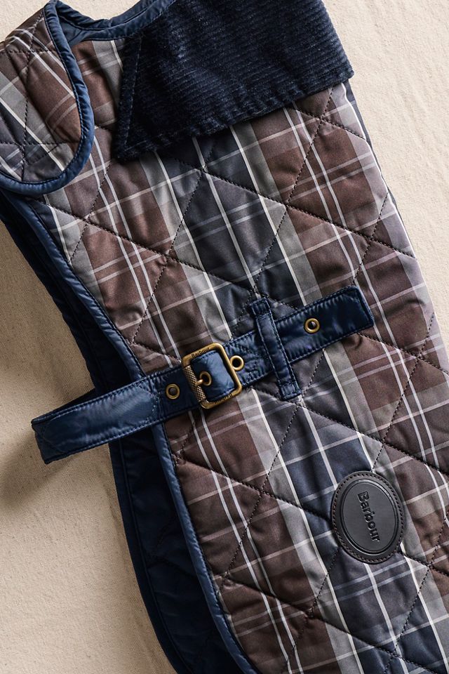 Barbour Tartan Dog Coat #2