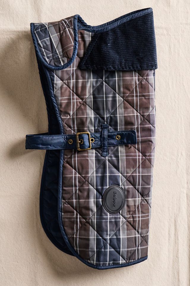 Barbour Tartan Dog Coat #3