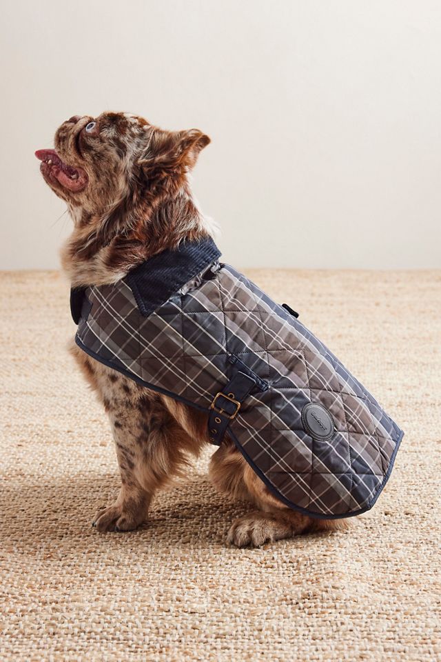 Barbour Tartan Dog Coat #4