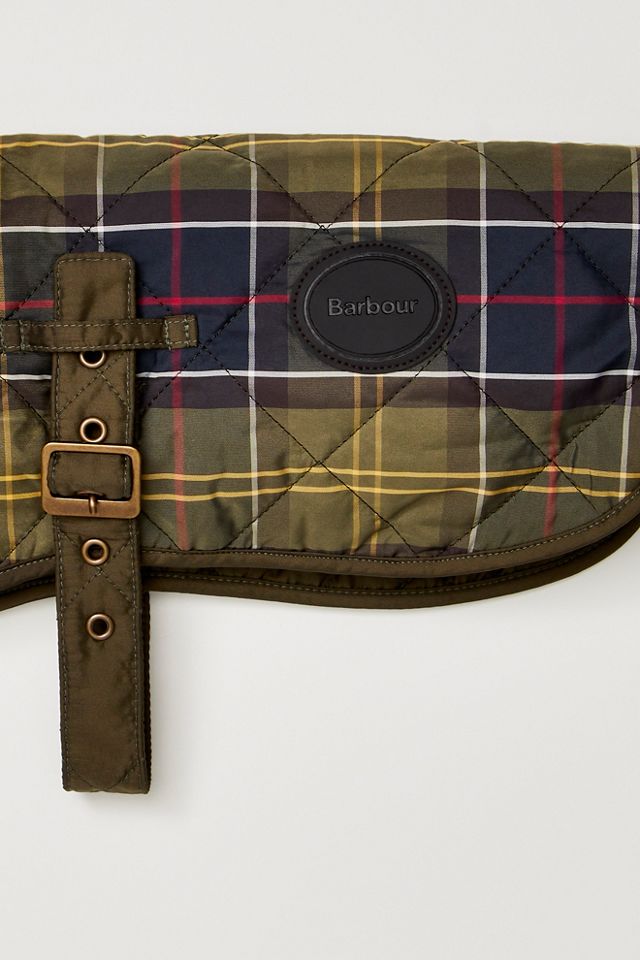 Barbour Tartan Dog Coat #3
