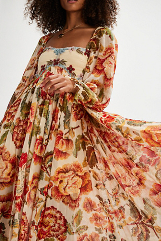 Timeless Tapestry Maxi Dress