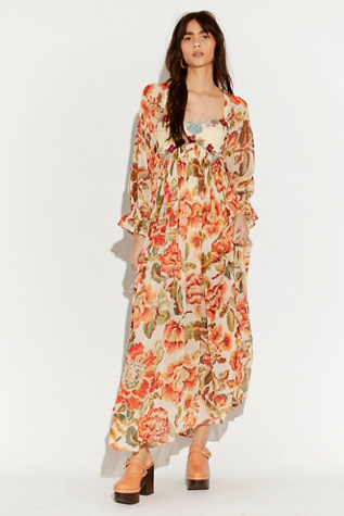 Timeless Tapestry Maxi Dress