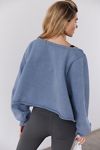 For The Win Off The Shoulder Sweatshirt