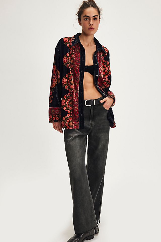 We The Free One Night Velvet Top | Free People We The Free One Night Velvet Top | Free People