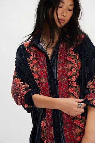 We The Free One Night Velvet Top