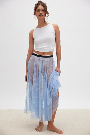 Coucou Lola Petticoat Skirt by Only Hearts at Free People in Perri, Size: Small