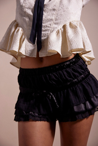 Camille Ruffle Shorts product page