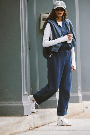 Set Go Onesie by FP Movement at Free People in Midnight Navy, Size: Small