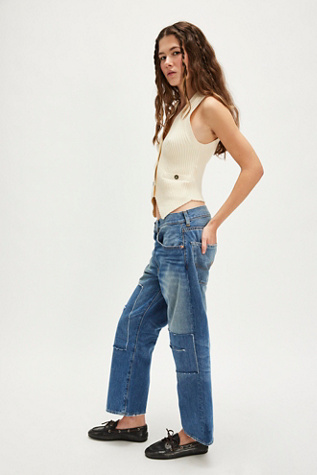 Женские джинсы Denimist Haisley Slouch Boyfriend, цвет: Синий, вариант 1 — фото 3
