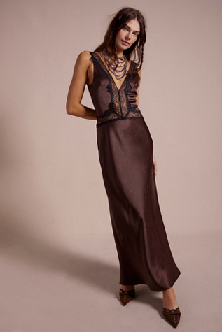Bec + Bridge Allegra Lace Trim Dress