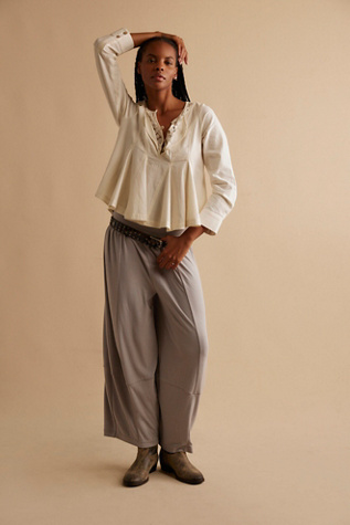 Voyager Pants by free-est at Free People in Silver Lining, Size: XL