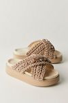Cleo Woven Platform Sandals