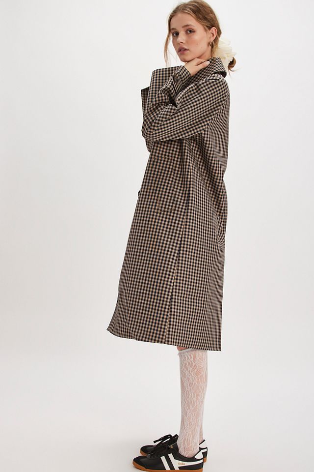 Barbour Nadine Checked Showerproof Car Coat #2