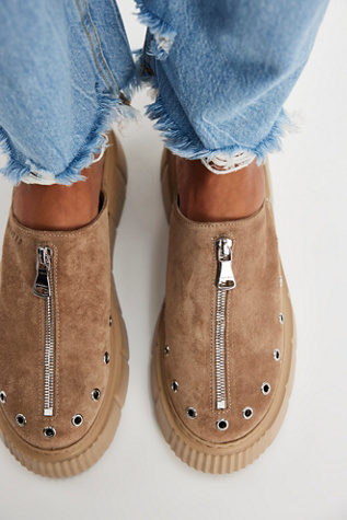 Matilda Suede Mules product page
