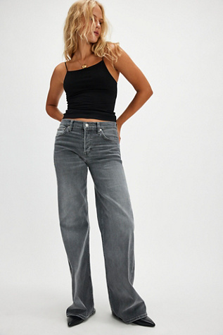 RE/DONE Mid-Rise Wide-Leg Jeans