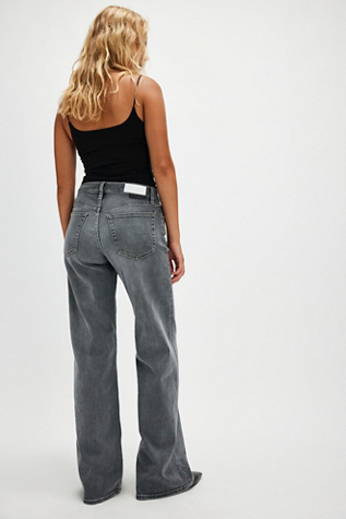 RE/DONE Mid-Rise Wide-Leg Jeans