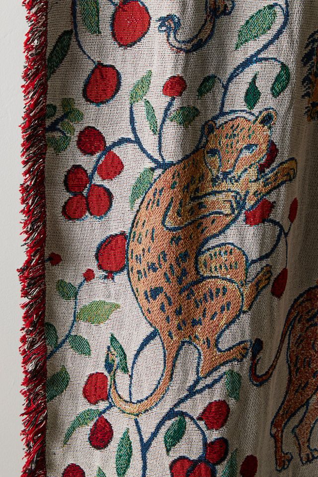 Pomegranate Lions Blanket #2