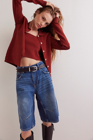 We The Free DC Twofer at Free People in Brown, Size: S