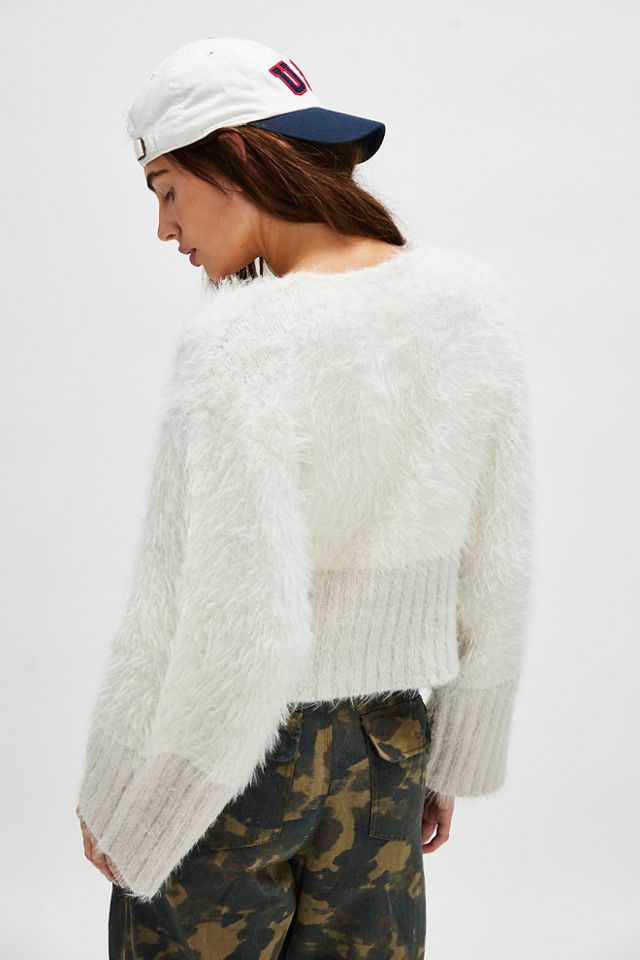 Free People Sweater Faux deals Shearling