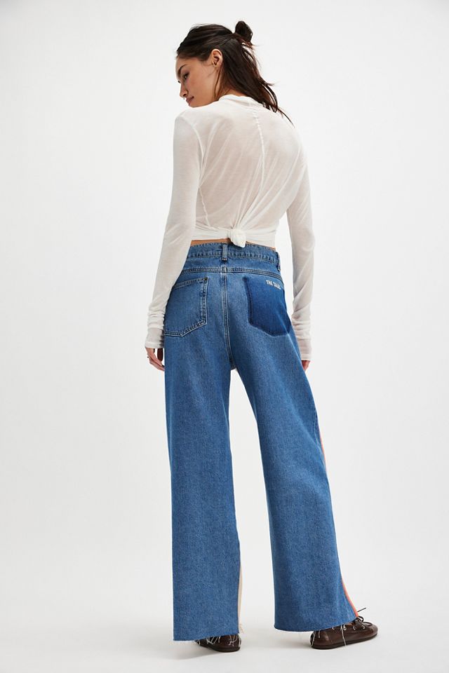 The Tales Denim Patched Sweatpants #1
