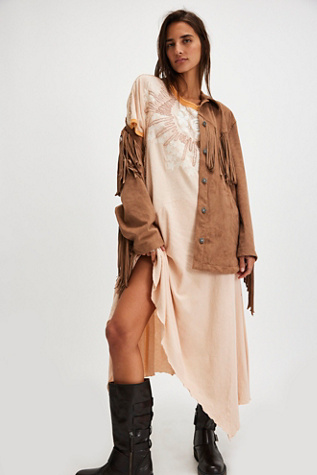 Bali Lone Ranger Knit Maxi Dress at Free People in Cream Tan, Size: Small