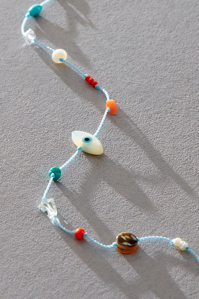 See Real Flowers Evil Eye Bracelet #1