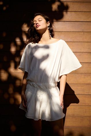pietro mini dress in ivory baobab Baobab Pietro Mini Dress
