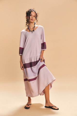 Manda Midi By free-est At Free People In Lilac Combo, Size: XL