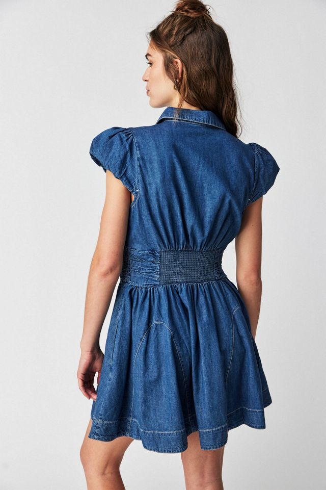 Chester Denim Mini Dress #1