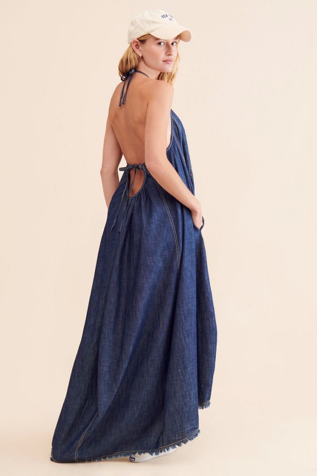 Denim Dreams Midi Dress #1