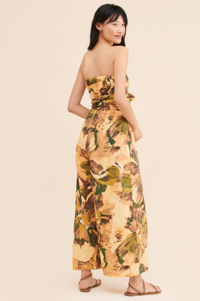 Girl & The Sun Waterfront Strapless Jumpsuit #1