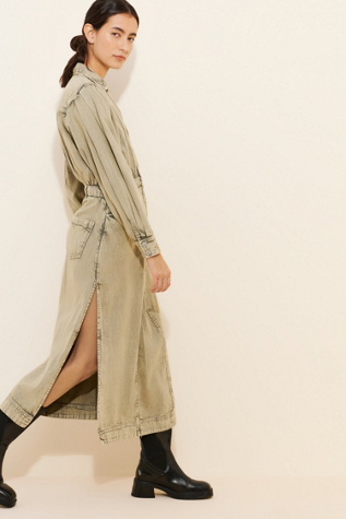Mad Love Denim Midi Dress