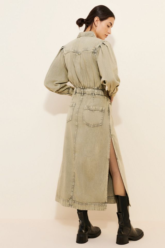 Mad Love Denim Midi Dress #1