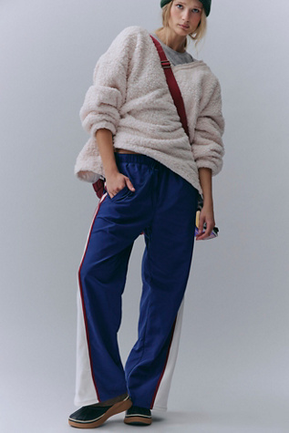 Retro Rider Fleece-Paneled Pants by Free People Movement