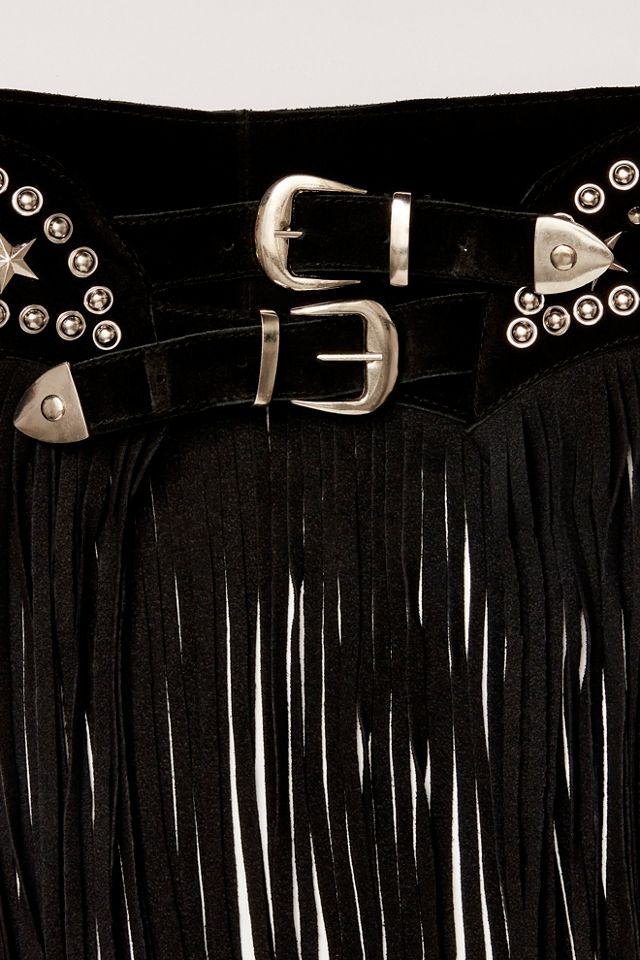 Paris Texas Maxi Skirt Belt | Free People