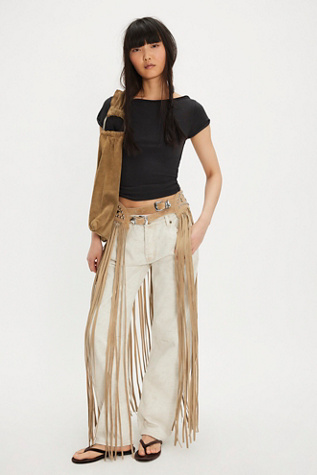 Understated Leather ★ Paris Texas Maxi Skirt Belt Paris Texas Maxi Skirt Belt | Free People