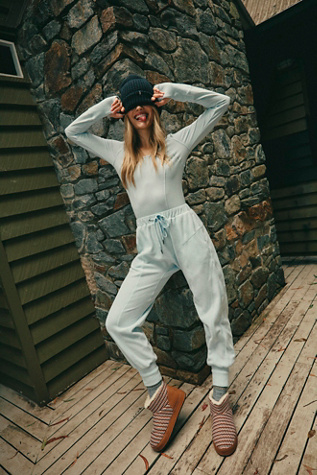 Make It Count Onesie by FP Movement at Free People in Arctic Snow, Size: XS