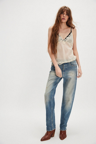 ◆BADBLOOD◆ 0097 Daddy Exhaust Jean Blue Fallout w-dnm23-00 Women's Flare Jeans | Medium blue | Diesel 1978 D-Akemi