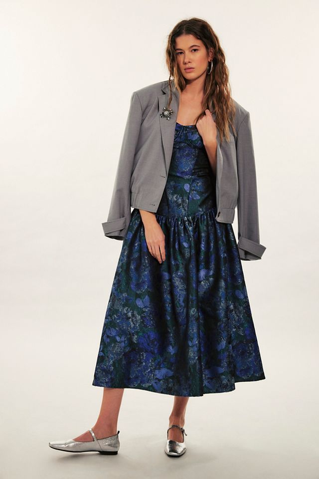 Robe en maille Col rond Manches longues Au-dessus du genou noir Only