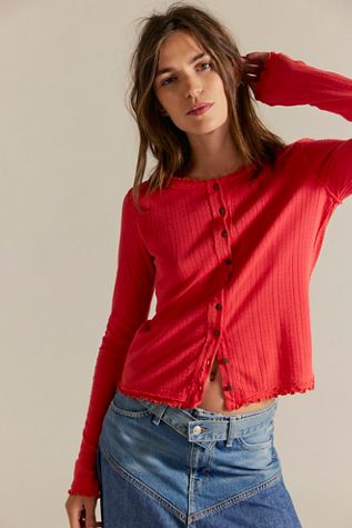 We The Free Penny Pointelle Cardi